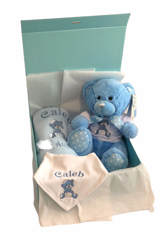 Blue Keepsake Box Set Personalised By Karen